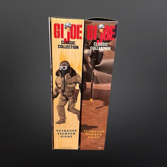 NIB ‘96 African American GI Joe Classic Collection Tuskegee Fighter Bomber Pilot - Picture 2 of 11